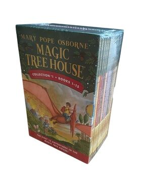 NEW Magic Tree House Box Set Books 1 - 15 Mary Pope Osborne Book Boxed